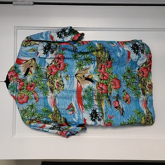 Hawaiian Holiday vintage men's Hawaiian shirt - Picture 7 of 10